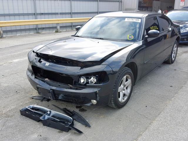 2B3CA3CV0AH226833 - 2010 DODGE CHARGER SX BLACK photo 2