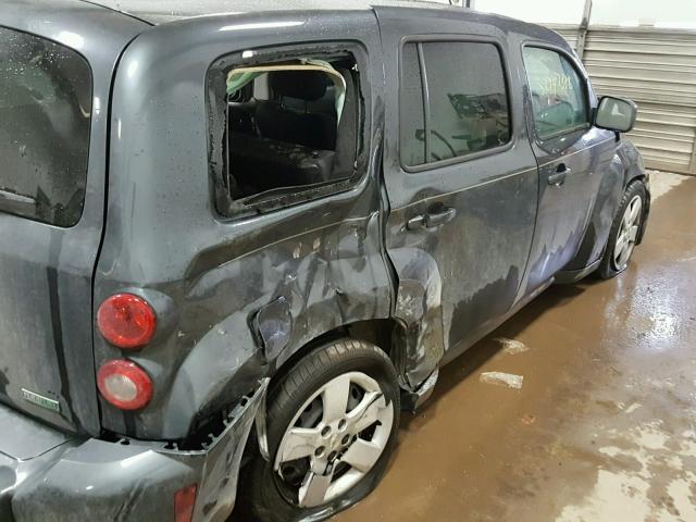 3GNBAADB3AS530066 - 2010 CHEVROLET HHR LS Gris foto 9