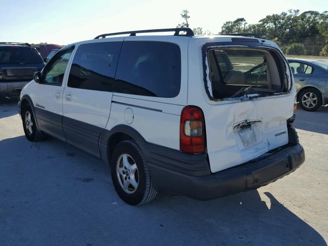 1GMDV23E45D116528 - 2005 PONTIAC MONTANA WHITE photo 3