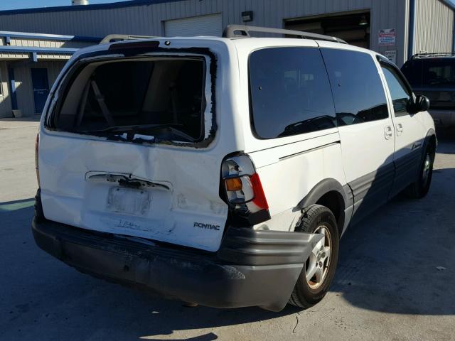 1GMDV23E45D116528 - 2005 PONTIAC MONTANA WHITE photo 4