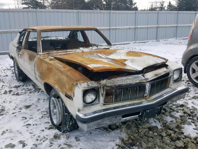 3E27G9W105395 - 1979 OLDSMOBILE OMEGA BURN photo 1