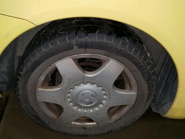 3VWCA21C6XM432563 - 1999 VOLKSWAGEN NEW BEETLE YELLOW photo 9