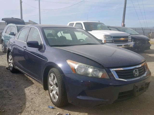 1HGCP26789A033555 - 2009 HONDA ACCORD EX BLUE photo 1