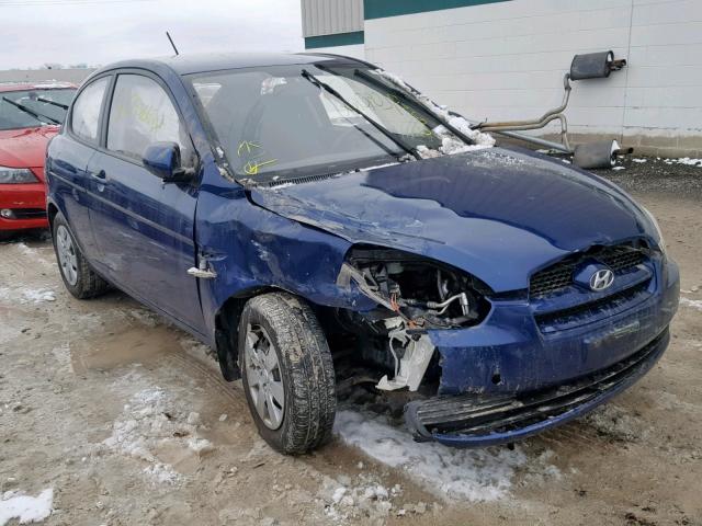 KMHCM3AC8AU153131 - 2010 HYUNDAI ACCENT BLU BLUE photo 1