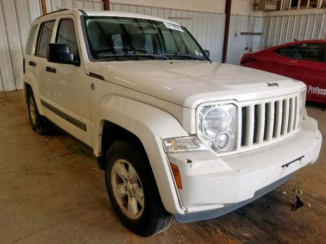 1J4PN2GK9AW131679 - 2010 JEEP LIBERTY SP WHITE photo 1