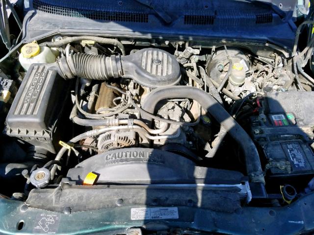 1B4HS28Y3WF131610 - 1998 DODGE DURANGO GREEN photo 7