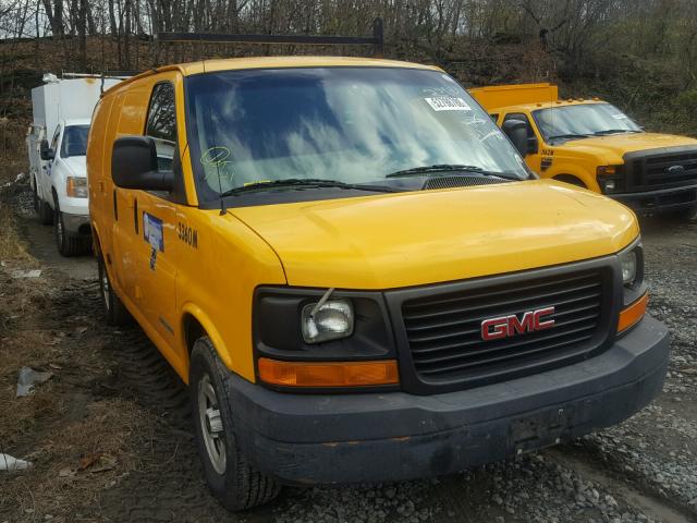 1GTFG25X731229121 - 2003 GMC SAVANA G25 YELLOW photo 1