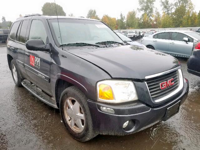 1GKDT13S632301719 - 2003 GMC ENVOY BLACK photo 1