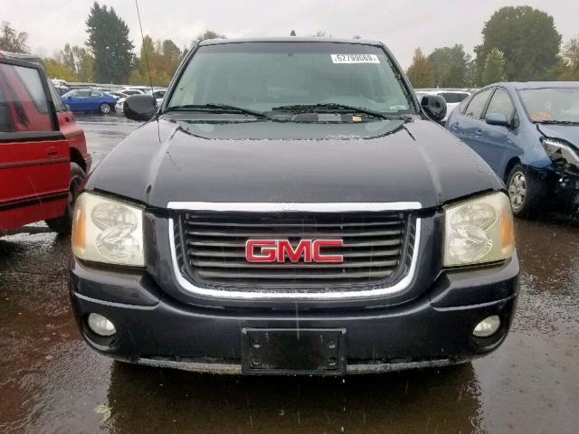 1GKDT13S632301719 - 2003 GMC ENVOY BLACK photo 9