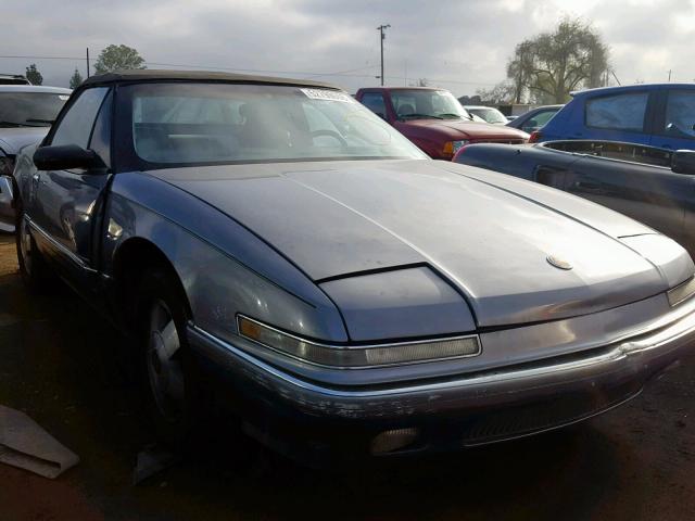 1G4EC33C8LB903635 - 1990 BUICK REATTA GRAY photo 1