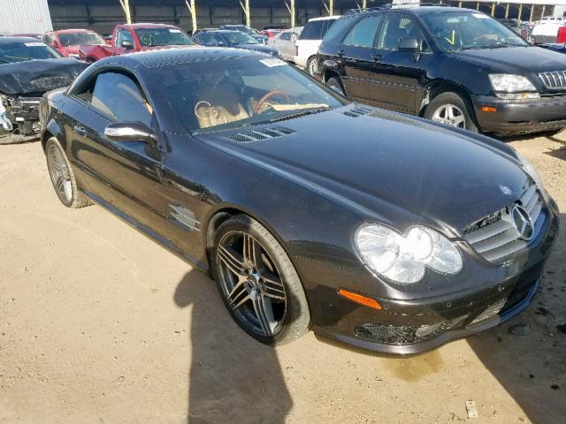 WDBSK75F84F082358 - 2004 MERCEDES-BENZ SL 500 BLACK photo 1