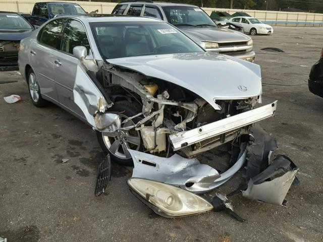 JTHBA30G265170424 - 2006 LEXUS ES 330 SILVER photo 1