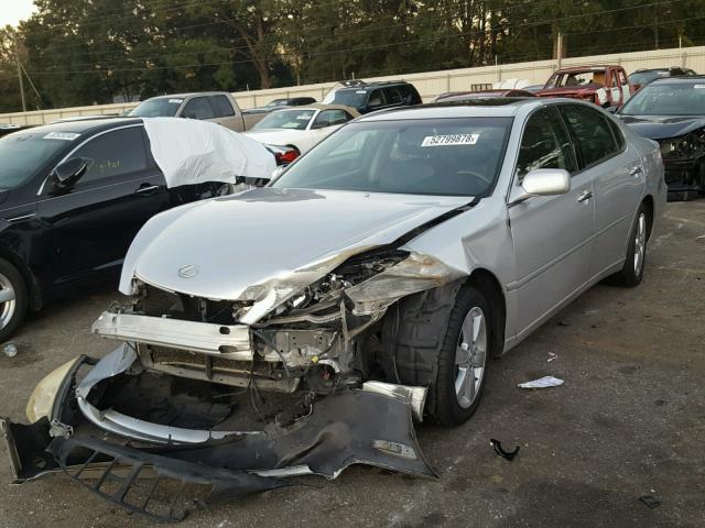 JTHBA30G265170424 - 2006 LEXUS ES 330 SILVER photo 2