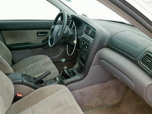 4S3BH6354Y6312018 - 2000 SUBARU LEGACY L BLUE photo 5