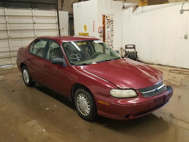 1G1ND52F04M665142 - 2004 CHEVROLET CLASSIC BURGUNDY photo 1