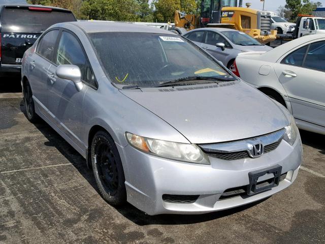 19XFA16699E019031 - 2009 HONDA CIVIC LX-S Gümüş foto 1
