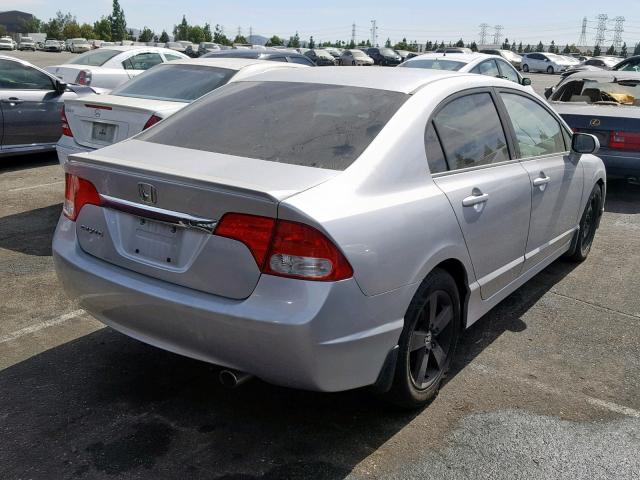 19XFA16699E019031 - 2009 HONDA CIVIC LX-S Gümüş foto 4