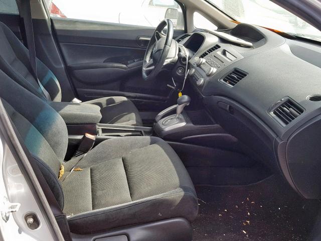 19XFA16699E019031 - 2009 HONDA CIVIC LX-S Gümüş foto 5