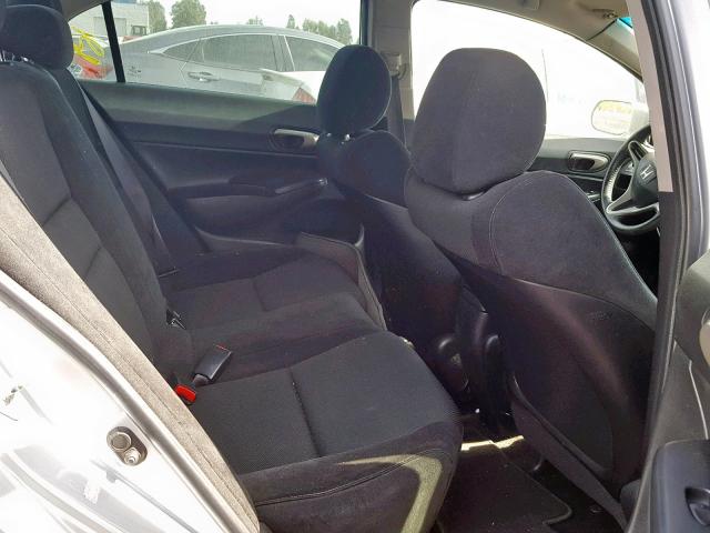 19XFA16699E019031 - 2009 HONDA CIVIC LX-S Gümüş foto 6