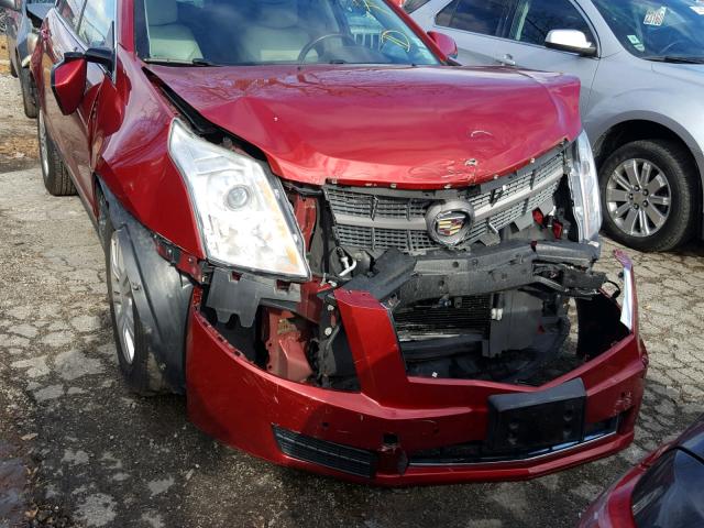 3GYFNAEY1AS506926 - 2010 CADILLAC SRX LUXURY RED photo 9