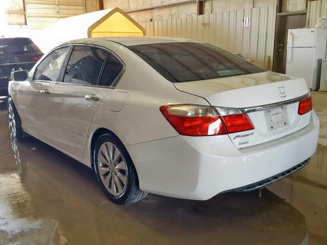 1HGCR2F75FA002754 - 2015 HONDA ACCORD EX WHITE photo 3