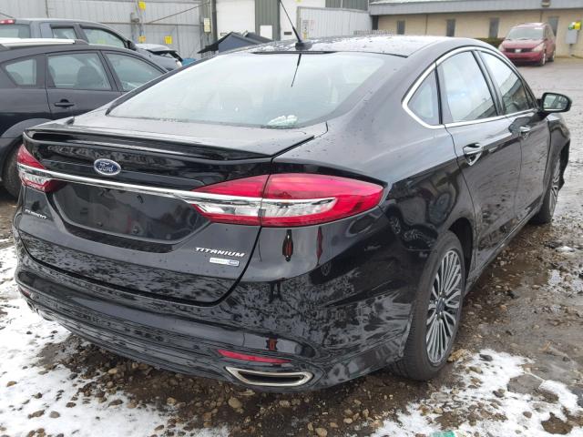 3FA6P0D96JR246735 - 2018 FORD FUSION TIT BLACK photo 4