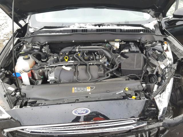 3FA6P0D96JR246735 - 2018 FORD FUSION TIT BLACK photo 7