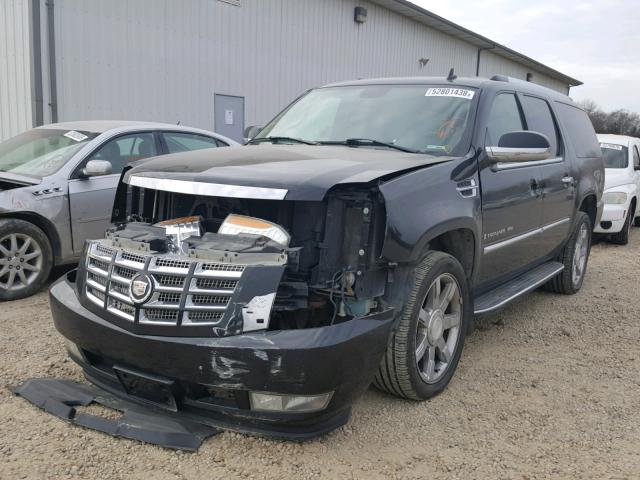 1GYFK66807R196056 - 2007 CADILLAC ESCALADE E BLACK photo 2