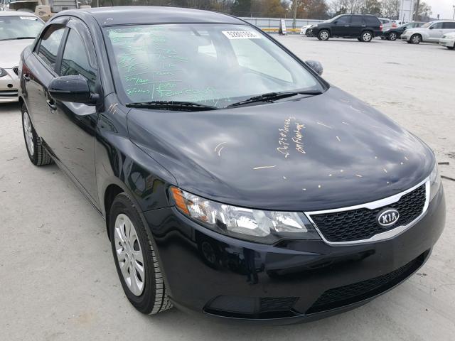 KNAFU4A21C5644813 - 2012 KIA FORTE EX BLACK photo 1