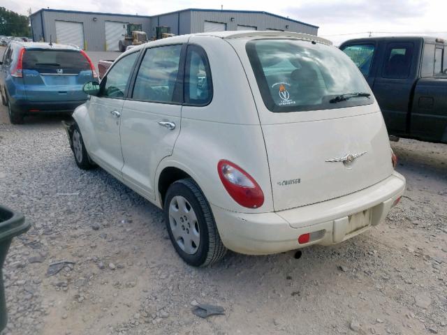 3A8FY48B18T224725 - 2008 CHRYSLER PT CRUISER WHITE photo 3