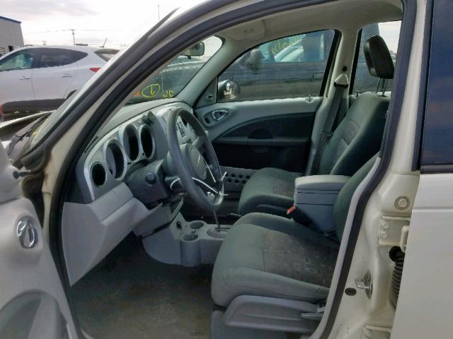 3A8FY48B18T224725 - 2008 CHRYSLER PT CRUISER WHITE photo 5