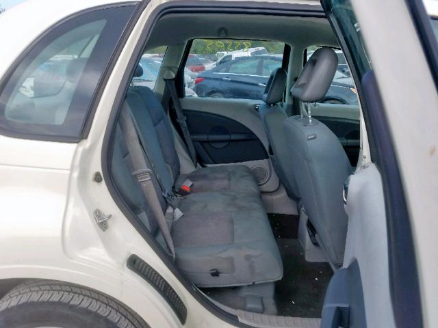 3A8FY48B18T224725 - 2008 CHRYSLER PT CRUISER WHITE photo 6