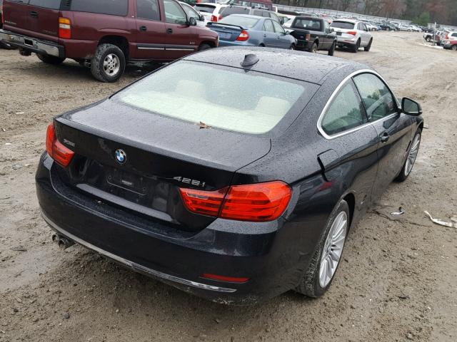 WBA3N9C55EF720146 - 2014 BMW 428 XI BLACK photo 4