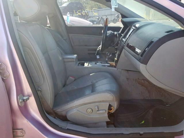 1G6DW677450233525 - 2005 CADILLAC STS PINK photo 5