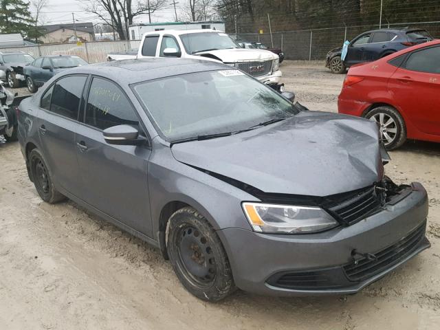 3VW3L7AJ7CM378884 - 2012 VOLKSWAGEN JETTA TDI GRAY photo 1