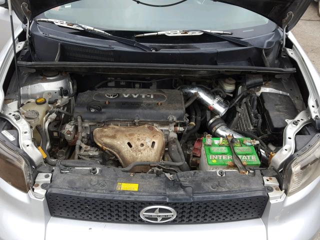 JTLKE50E681042508 - 2008 TOYOTA SCION XB Күміс фото 7