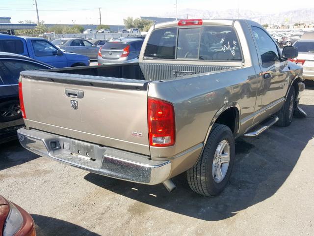 1D7HA16256J176887 - 2006 DODGE RAM 1500 S GOLD photo 4