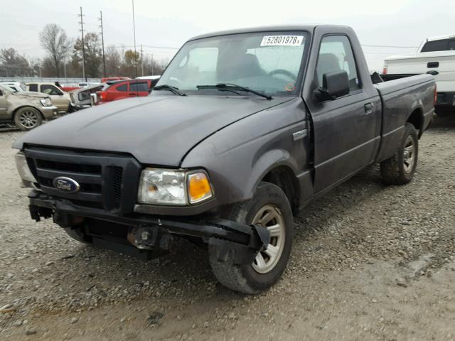 1FTYR10D69PA64341 - 2009 FORD RANGER GRAY photo 2