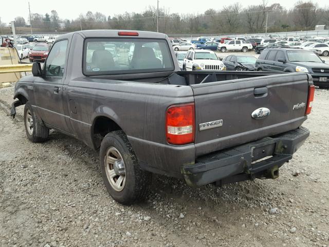 1FTYR10D69PA64341 - 2009 FORD RANGER GRAY photo 3