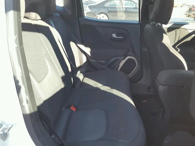 ZACCJBAH2FPB99081 - 2015 JEEP RENEGADE S WHITE photo 6