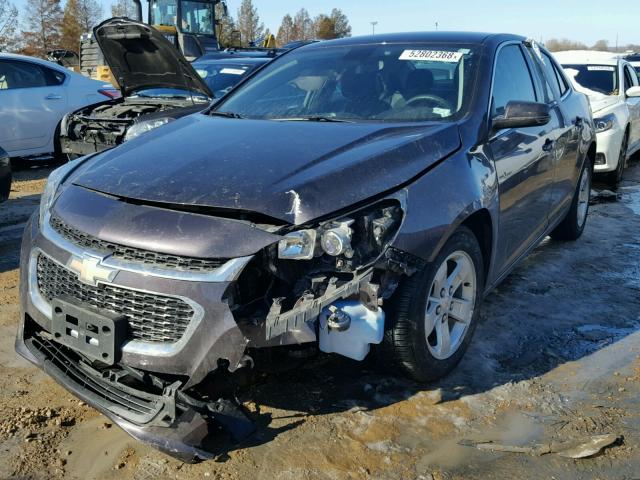 1G11C5SL9FF153619 - 2015 CHEVROLET MALIBU 1LT PURPLE photo 2