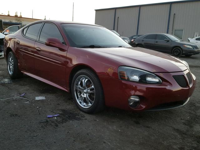 2G2WS522841103147 - 2004 PONTIAC GRAND PRIX RED photo 1