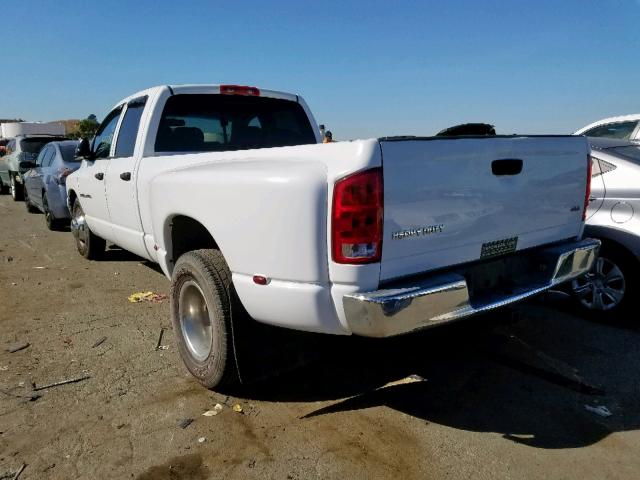 3D7ML48C76G259657 - 2006 DODGE RAM 3500 S WHITE photo 3