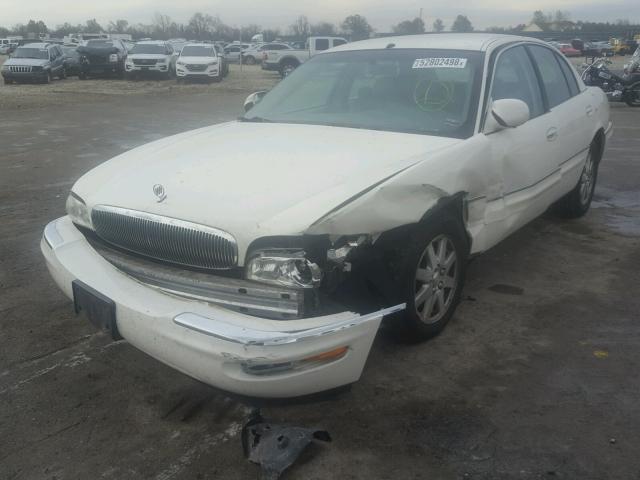 1G4CW54K644143937 - 2004 BUICK PARK AVENU WHITE photo 2