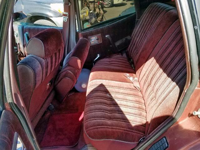 1G3AJ51R5HD377875 - 1987 OLDSMOBILE CUTLASS CI მუქწითელი ფოტო 6