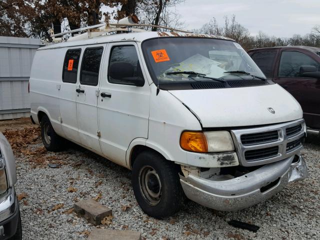 2B7HB11YXXK523283 - 1999 DODGE RAM VAN B1 WHITE photo 1