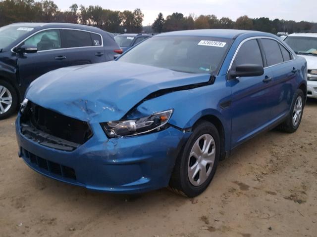 1FAHP2MK1FG159704 - 2015 FORD TAURUS POL BLUE photo 2