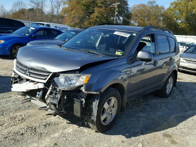 JA4MT31X97U001084 - 2007 MITSUBISHI OUTLANDER GRAY photo 2