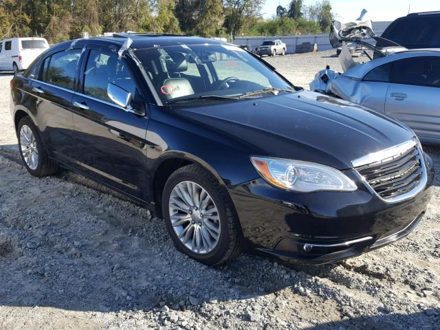 1C3CCBCG4CN175341 - 2012 CHRYSLER 200 LIMITE BLACK photo 1