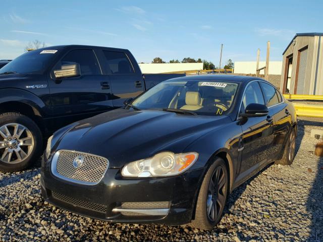 SAJWA0FA7AHR56720 - 2010 JAGUAR XF LUXURY BLACK photo 2